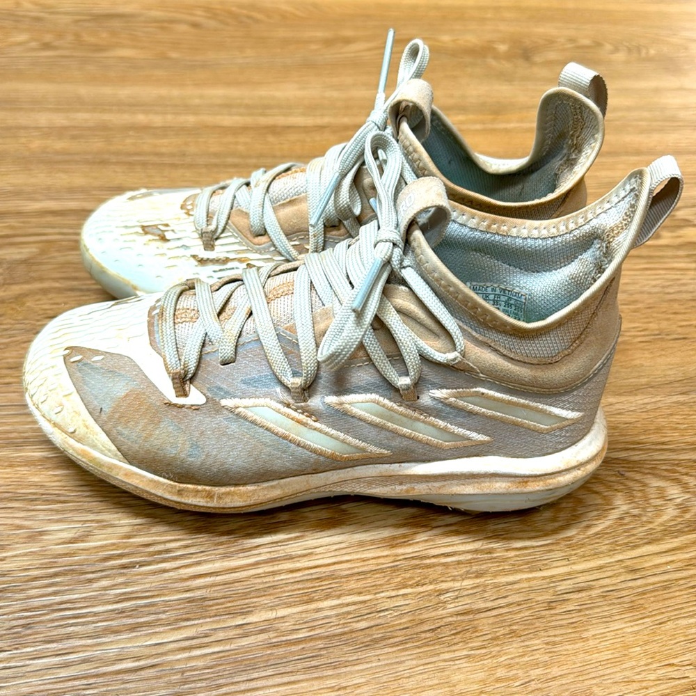 Adidas Grey Baseball Cleats 2
